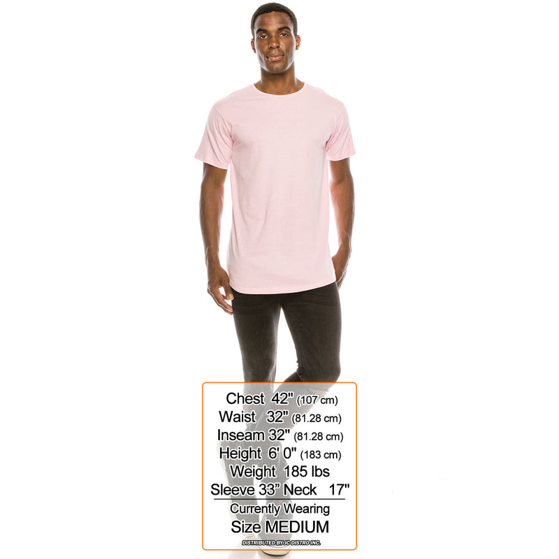 Drop Cut Longline T-shirts (New 8 Colors)