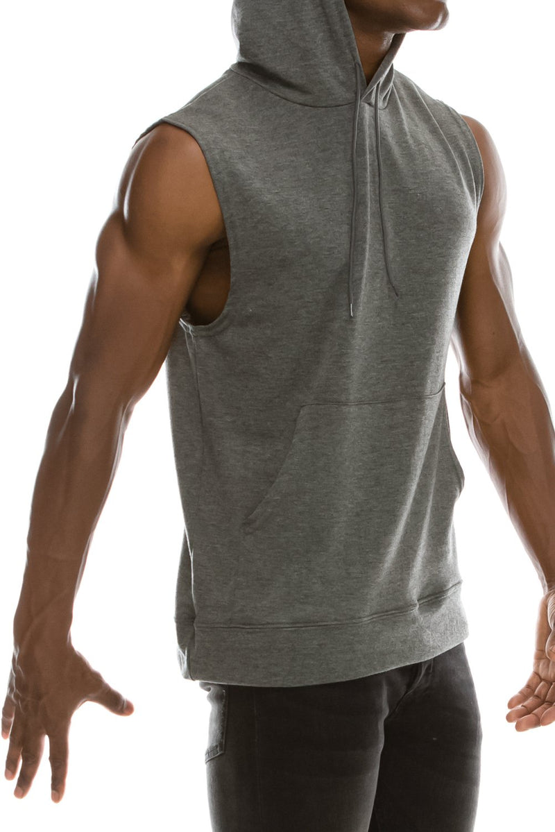 Muscle Hooded Tank Tops