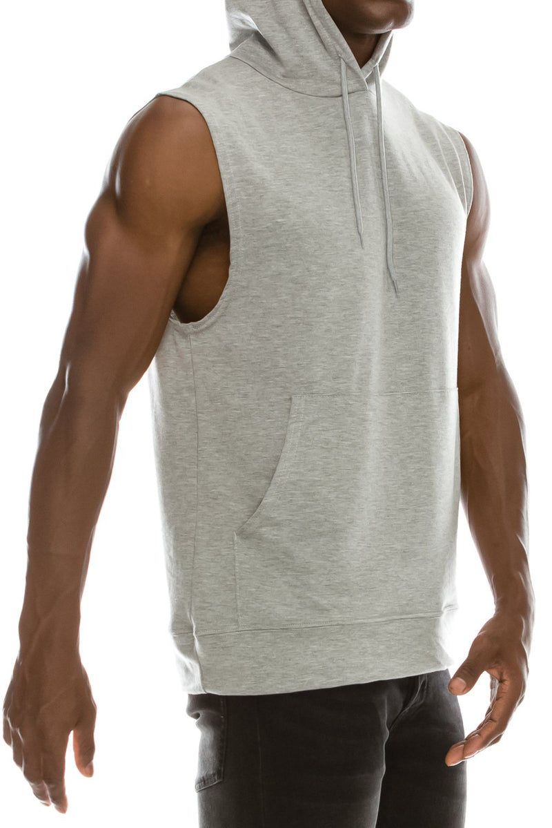 Muscle Hooded Tank Tops