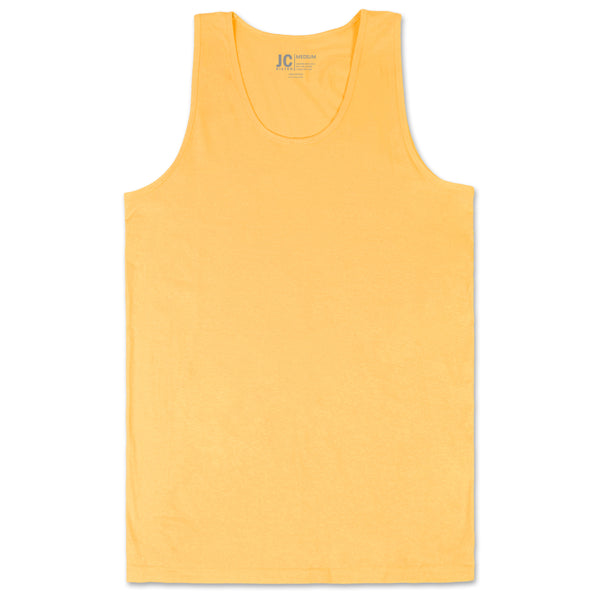 Basic Solid Jersey Tank Top (Squash)