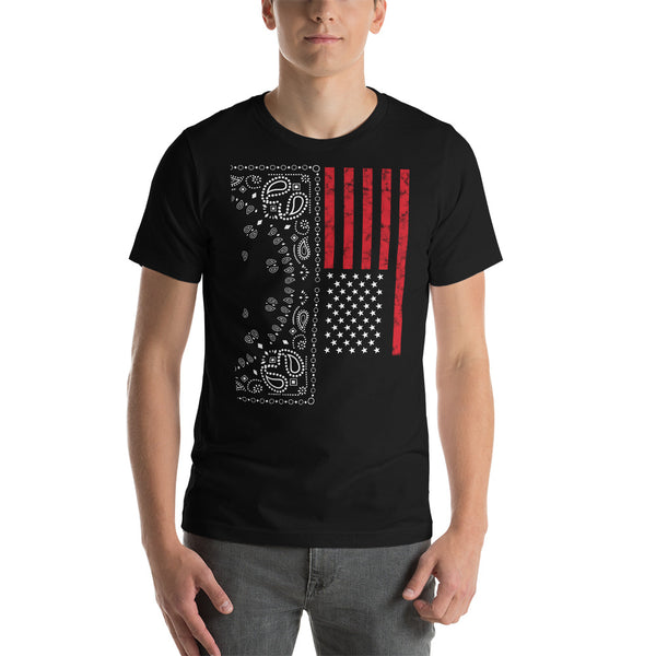 American Bandana T-Shirt (A009B-D)